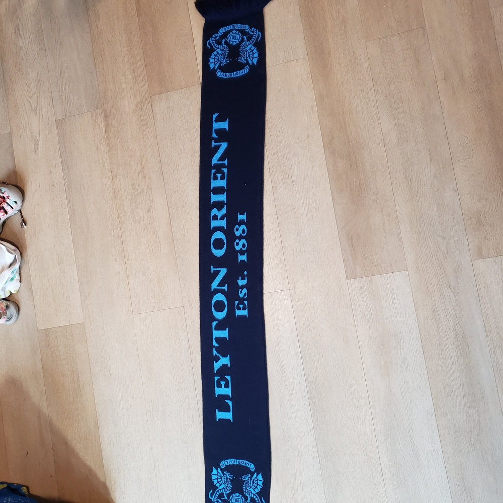 Blue and Black Scarf Leyton Orient